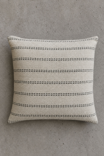 Linen Cushion Cover - Drift Stripe